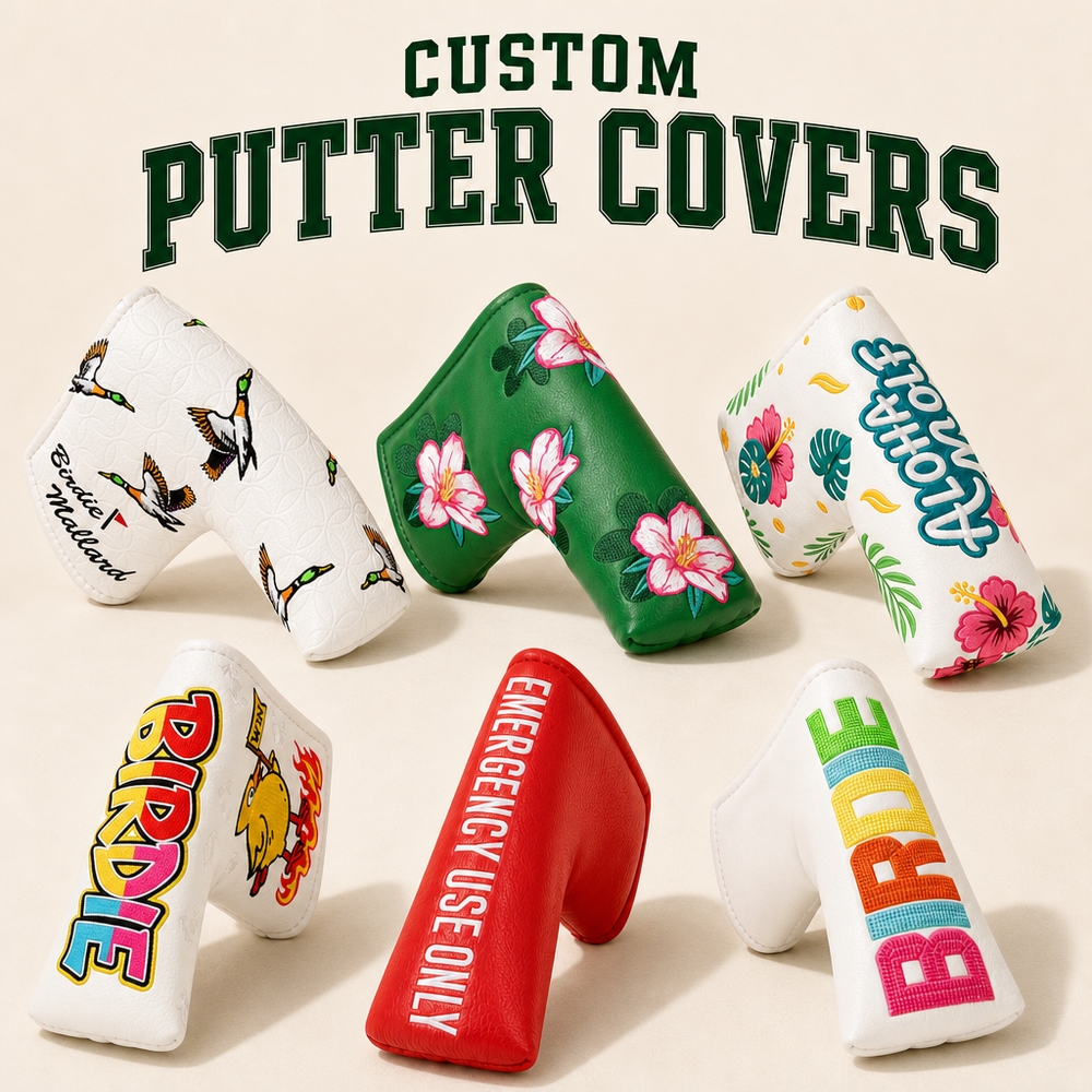Custom Manufacturer Golf Blade Putter Headcover, product examples