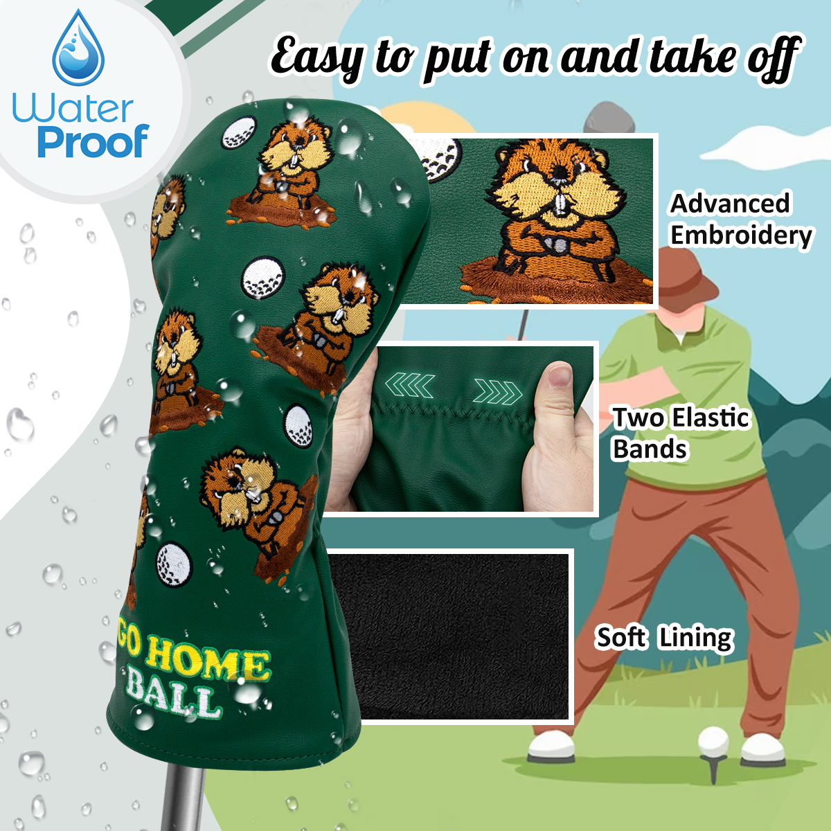 Wood Headcover B6002646 image 5