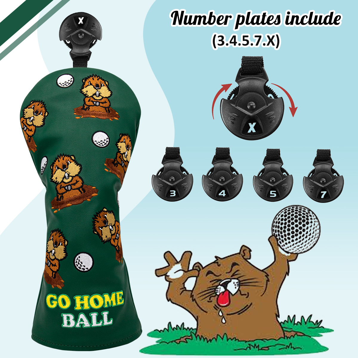 Wood Headcover B6002646 image 6