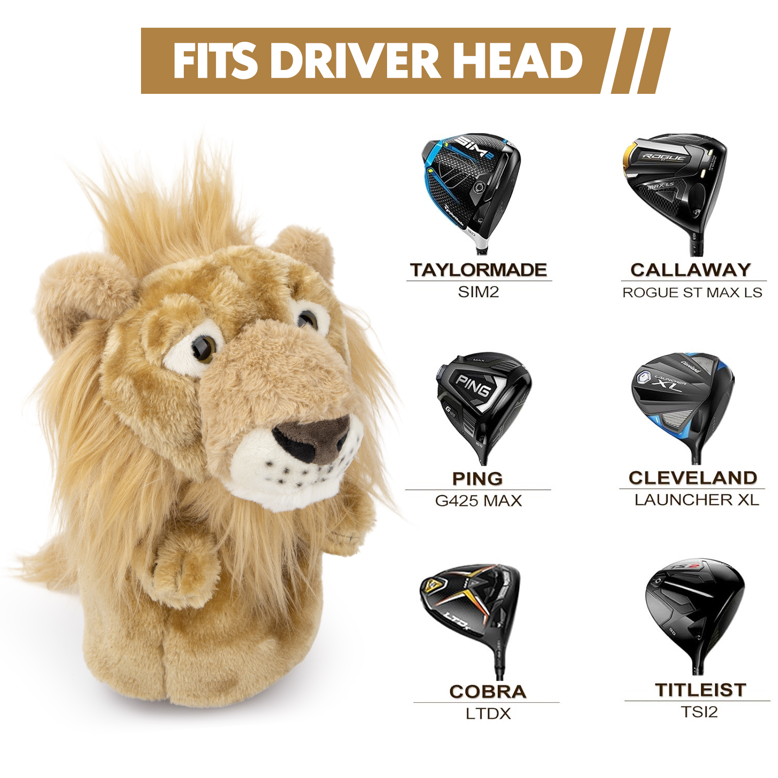 Animal Plush Headcover B6003209 image 5