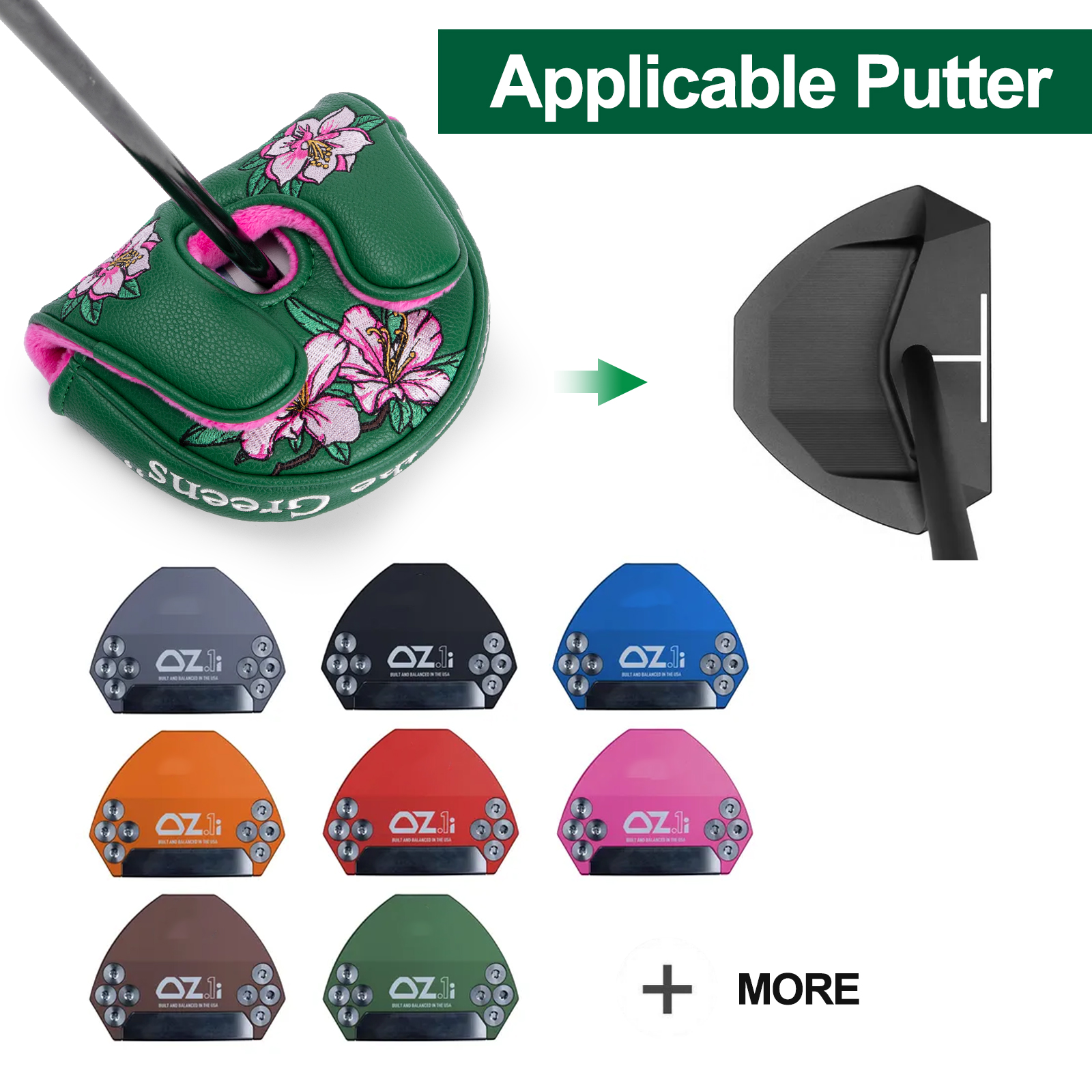 Mallet Putter Headcover B6003315 image 6