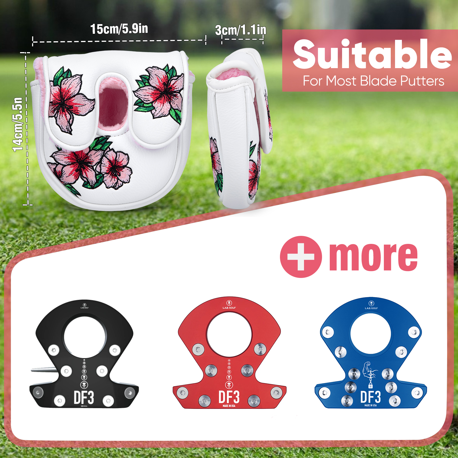 Mallet Putter Headcover B6003401 image 6