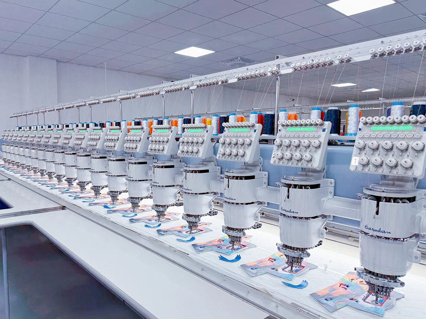 Blended Golf factory production facility view 1