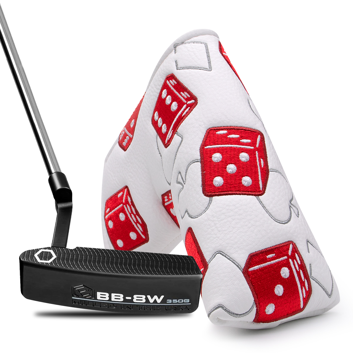 Lucky 777 Pu Leather Golf Blade Putter Cover - Blendedgolf